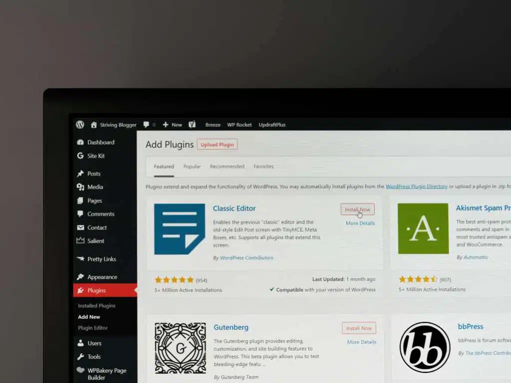 lav en hjemmeside i wordpress